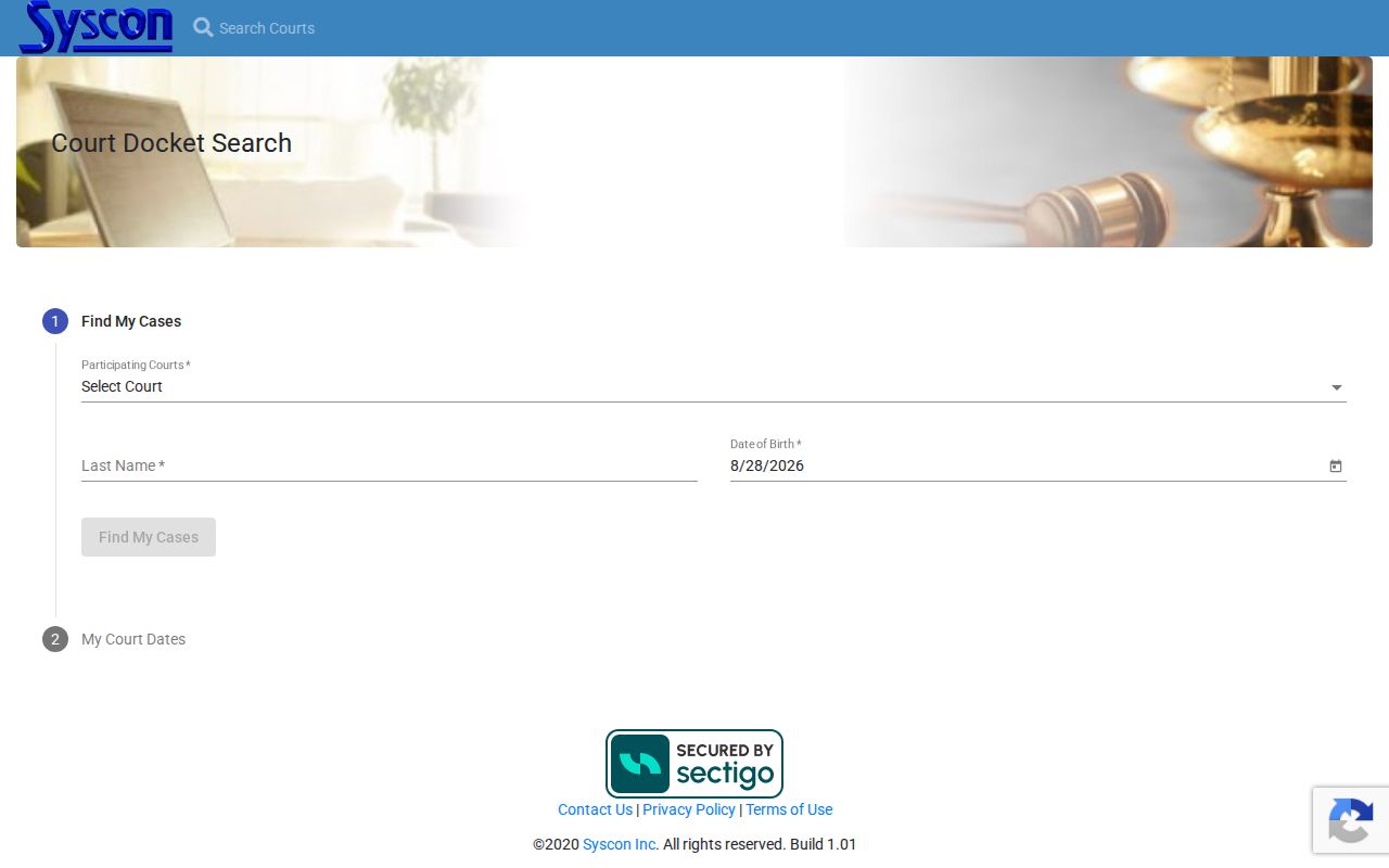 Lafayette County case search Oxford active case route
